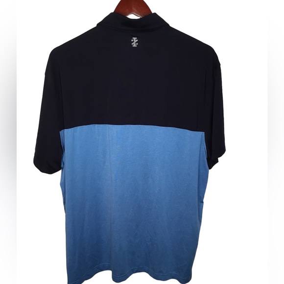 Izod Men’s Polo Shirt - Navy & Light Blue - Size XL - EUC - Picture 3 of 3